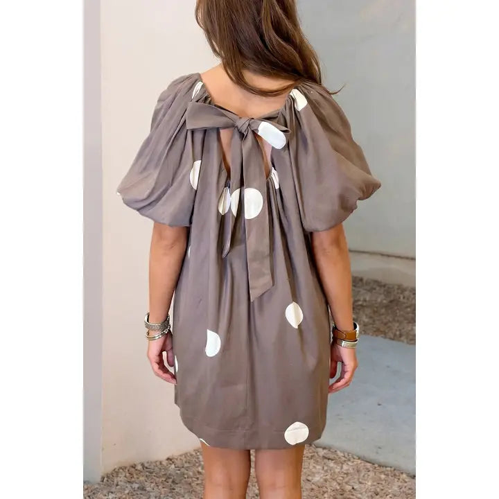 Tie Back Dress